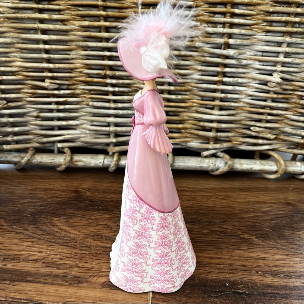 Damask Damsels for Hope Collection Ribbons of Support woman  figurine - Picture 4 of 6